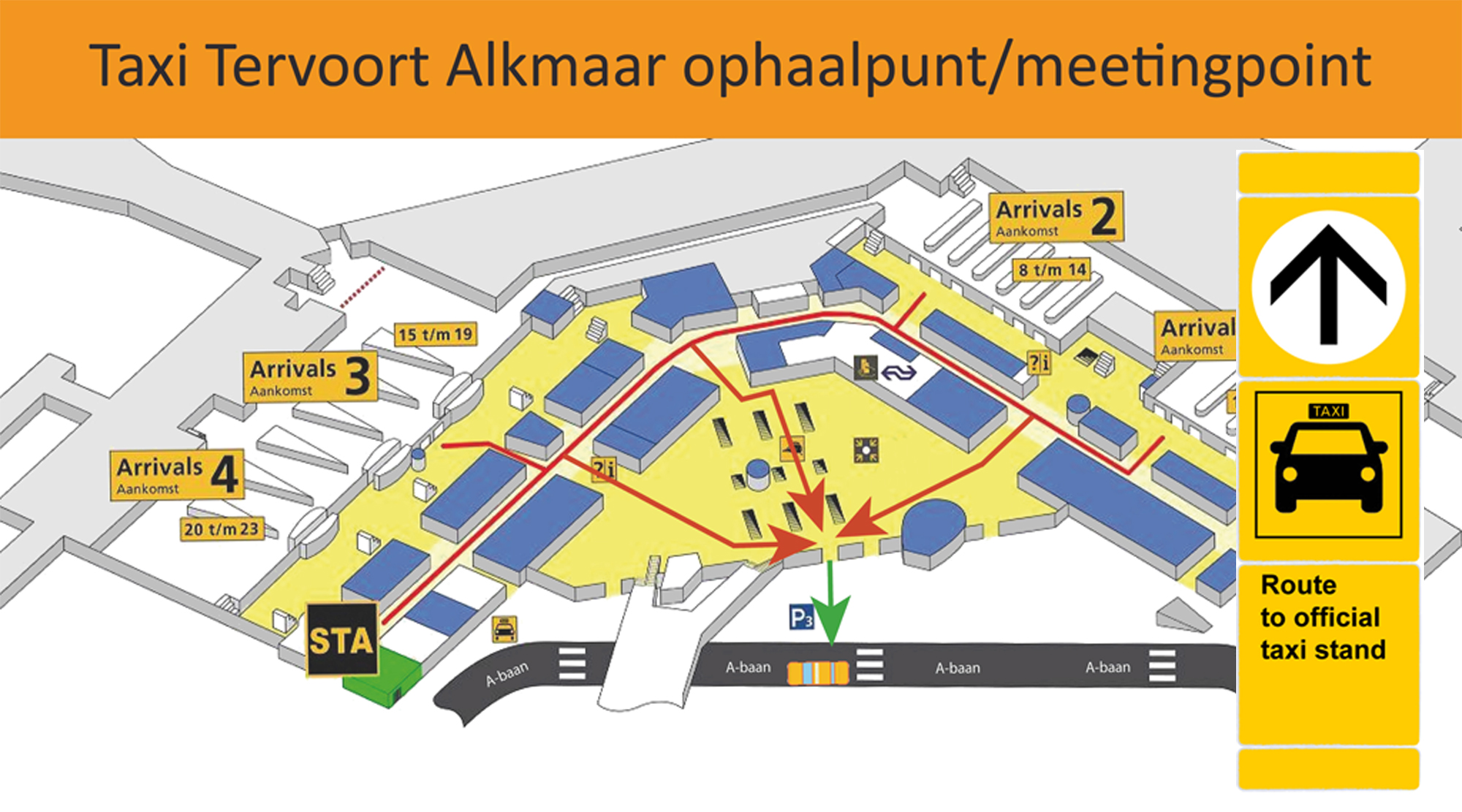 Schipholtaxi Tervoort Alkmaar